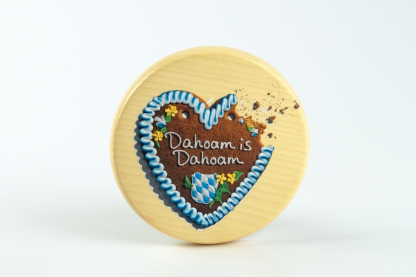 Fanset "Kirchleitner Steinkrug (0,5 Liter) + Glasabdecker ais Holz mit farbigen DiD-Logo"